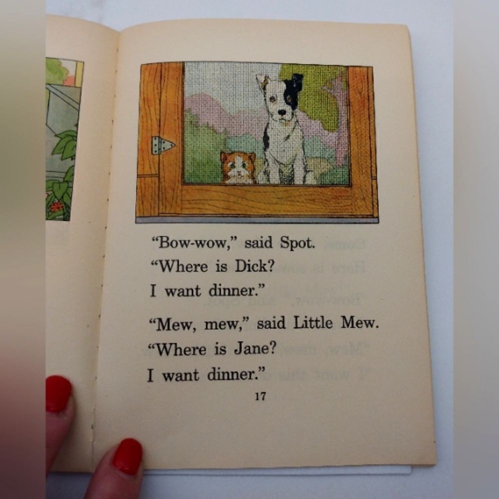 Dick and Jane Curriculum Foundation series Book Elson Gray Vintage - Picture 5 of 14